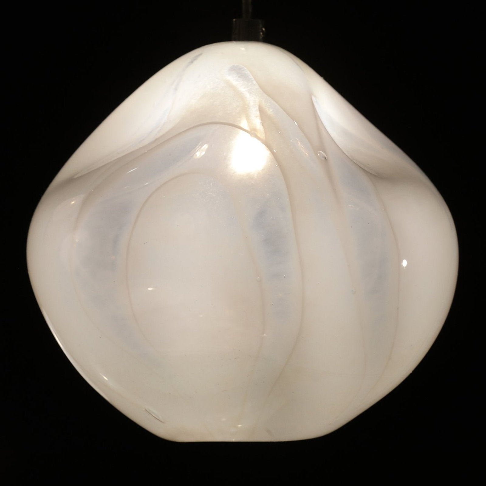 21-Inch Handblown Celestial Glass Pendant