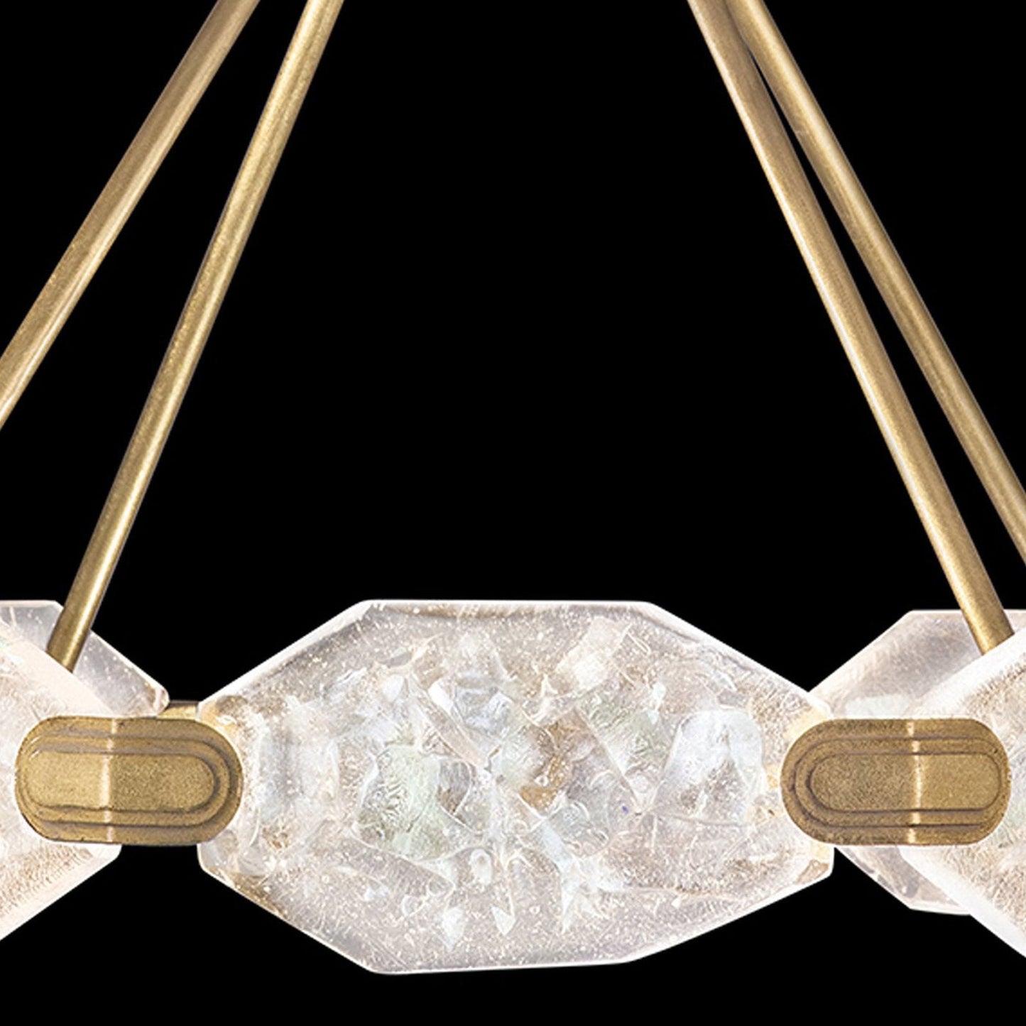 32-Inch Dichroic Glass LED Pendant