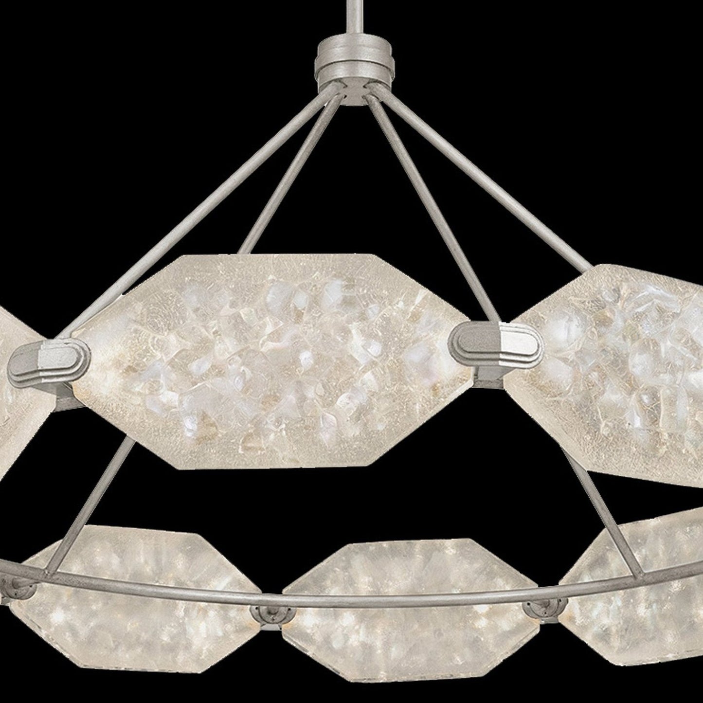 32-Inch Dichroic Glass LED Pendant