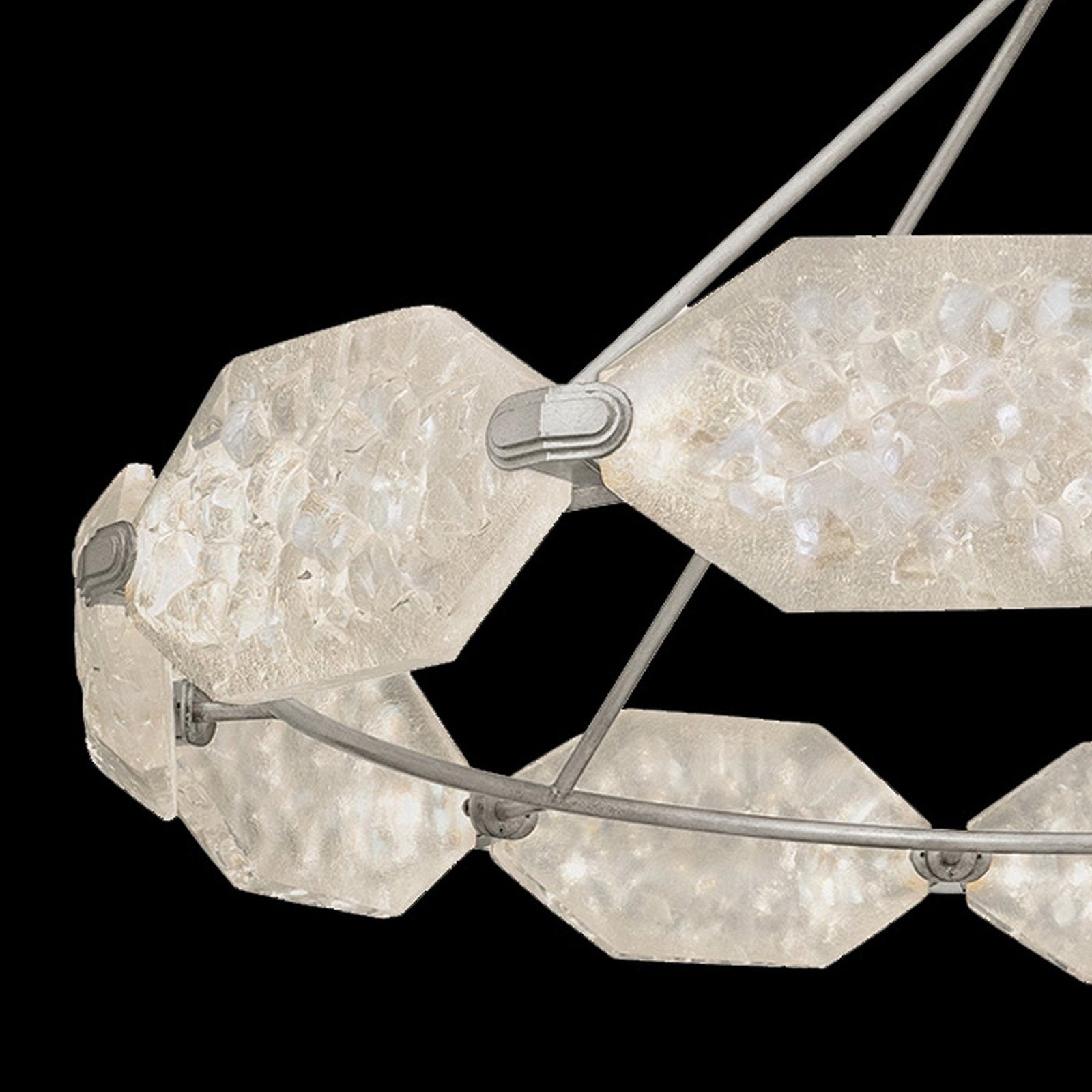 32-Inch Dichroic Glass LED Pendant