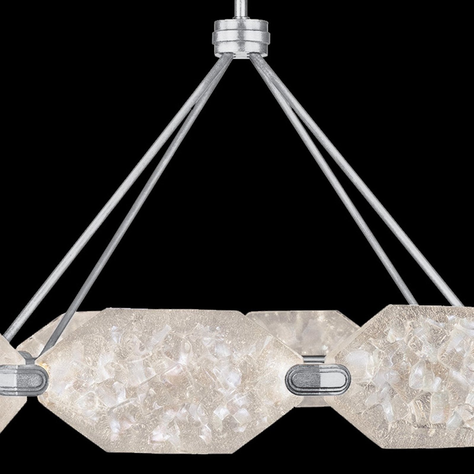 32-Inch Dichroic Glass LED Pendant