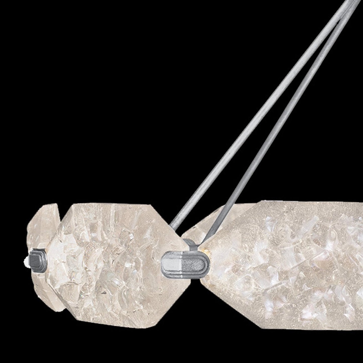 32-Inch Dichroic Glass LED Pendant