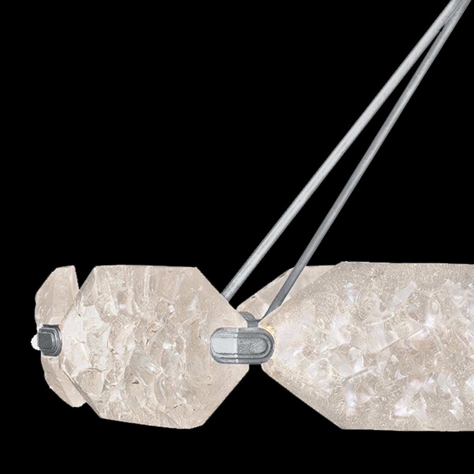 32-Inch Dichroic Glass LED Pendant