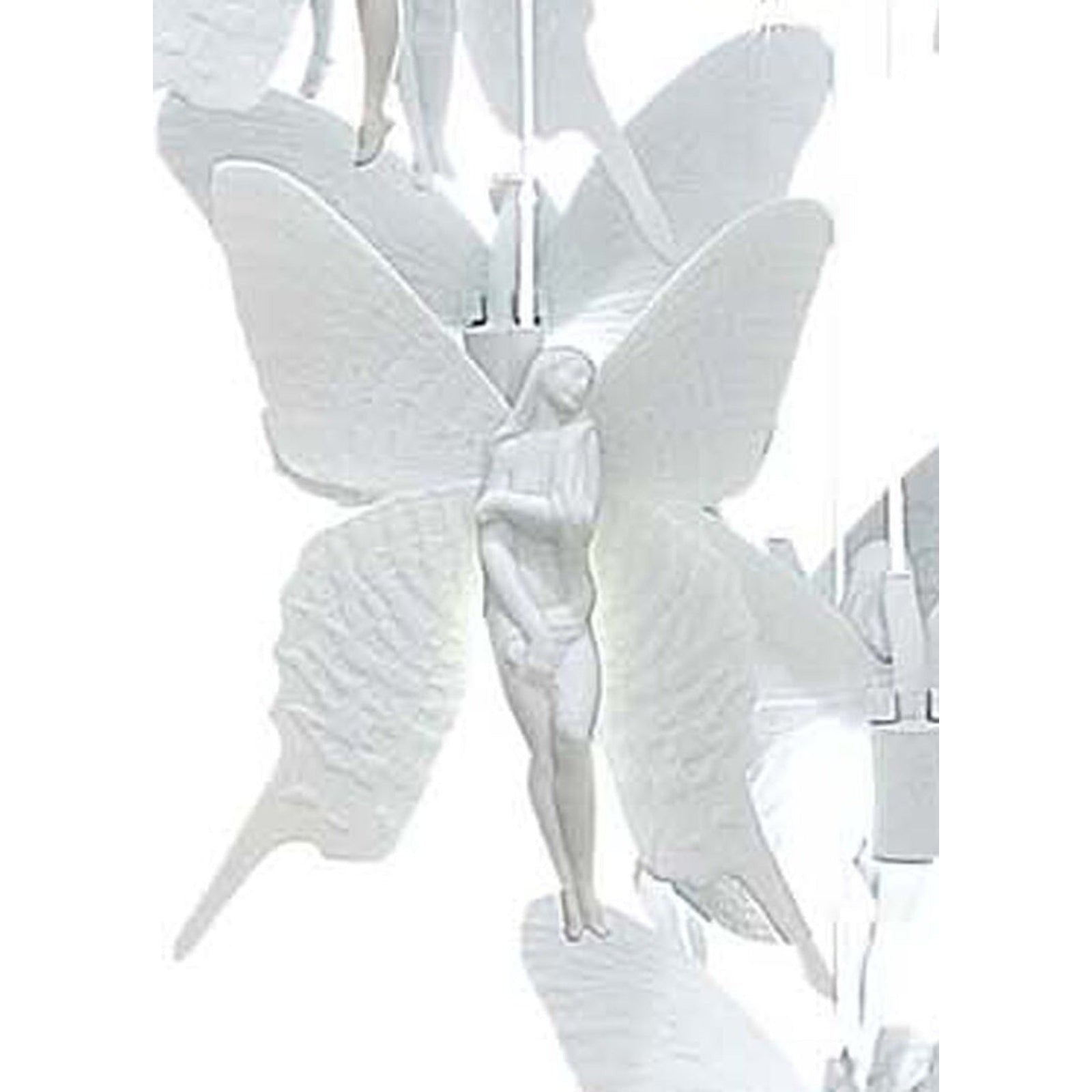 43-Inch Porcelain Fibre Optic Chandelier
