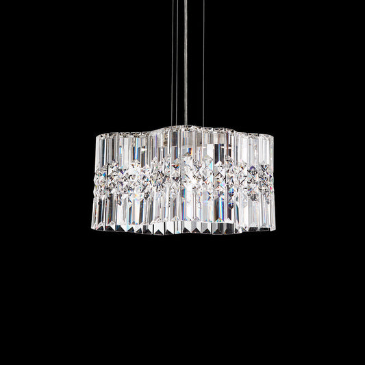 Adjustable Cloudform Crystal Mini Pendant
