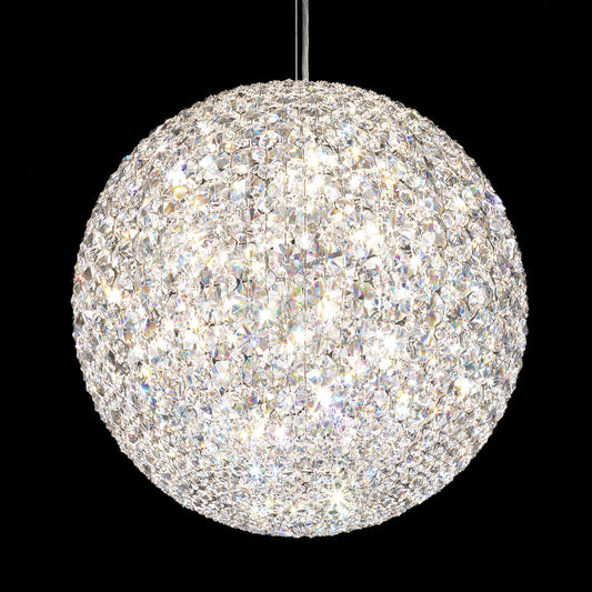 Crystal Octagon Globe Pendant Light / Default Title