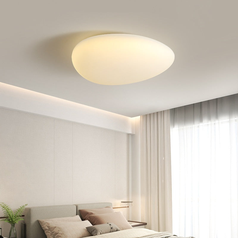 Minimalist LED Bedroom Ceiling Light / White Endless / 33cm